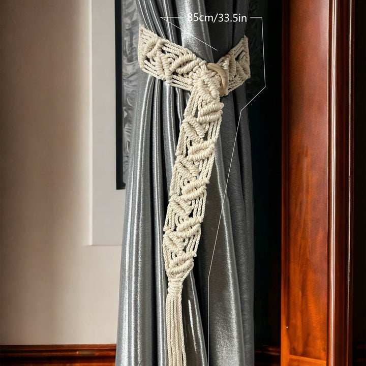 Macrame Curtain Tieback Kalsten
