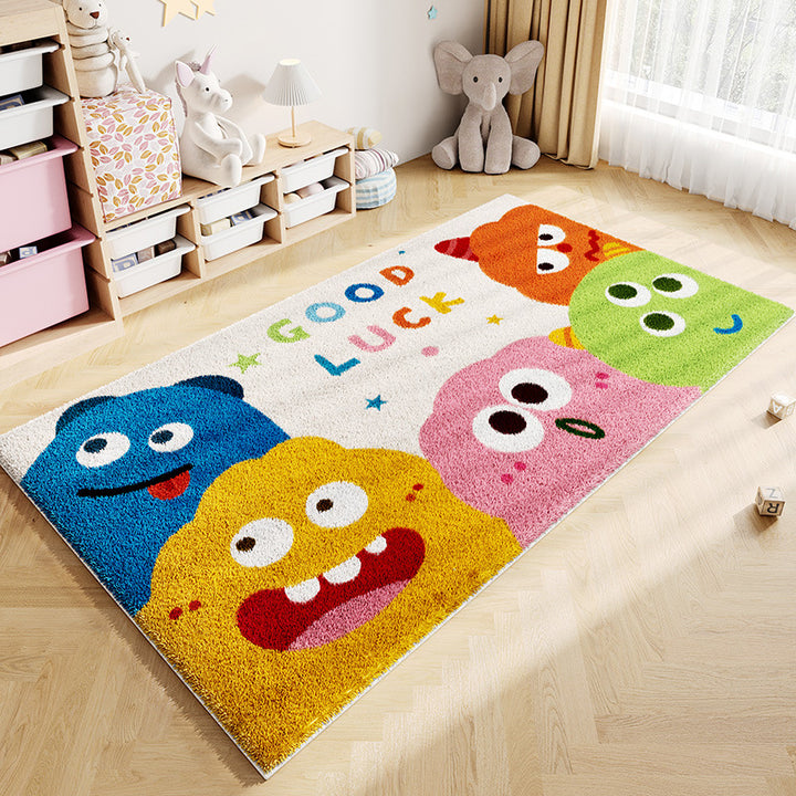 Fun Character Plush Area Rug