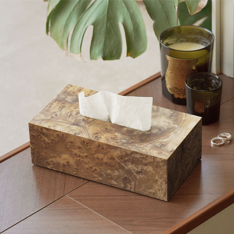 Decorative Wooden Tissue Box Holder