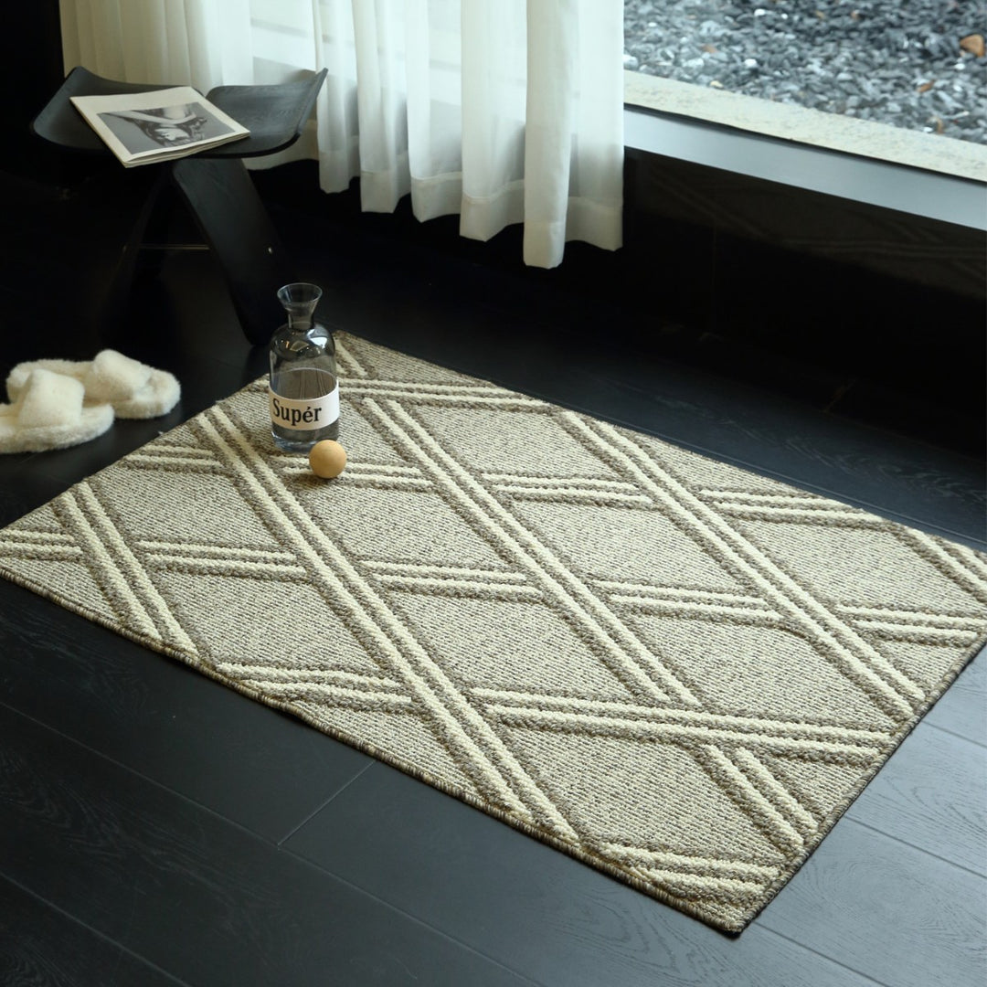 Geometric Print Indoor Rug