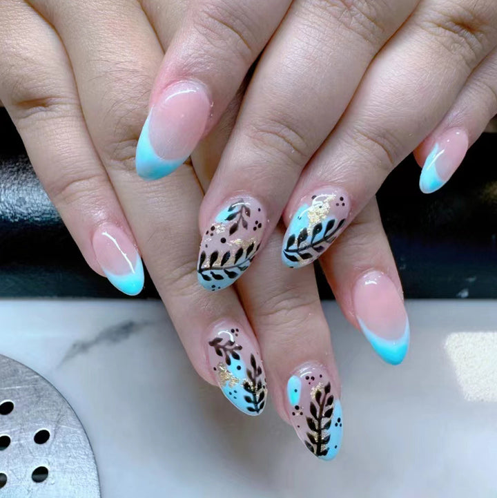 Elegant Artistic Nail Design