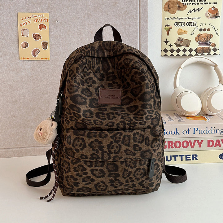 Stylish Animal Print Backpack Kalsten