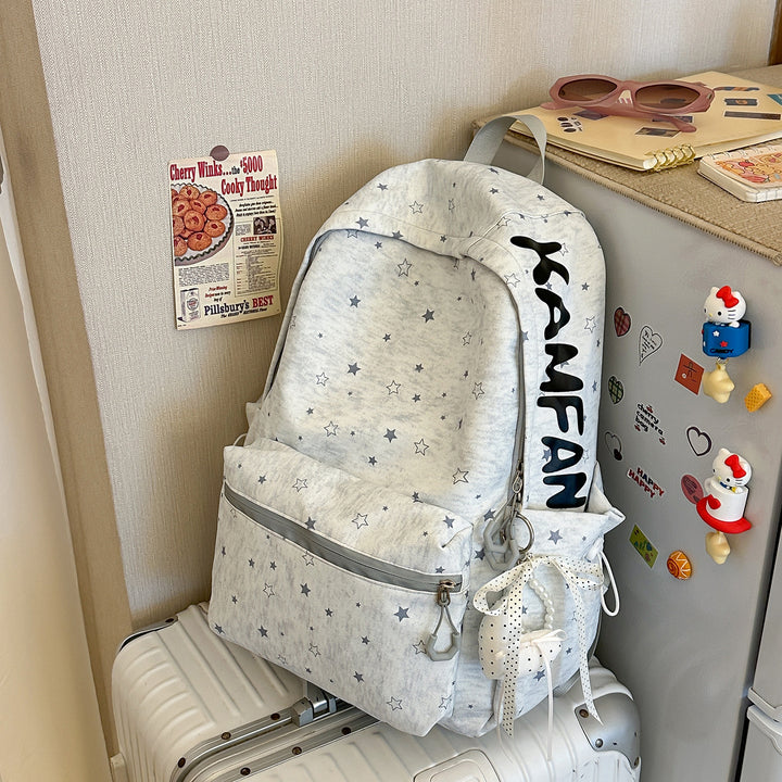 Star-Patterned School Backpack Kalsten