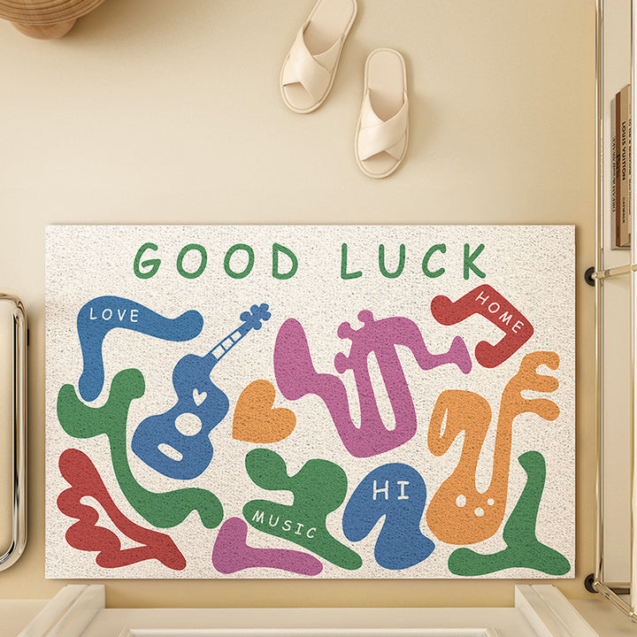 Artistic Message Doormat