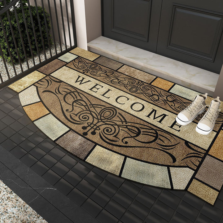 Decorative Bird-Themed Welcome Mat