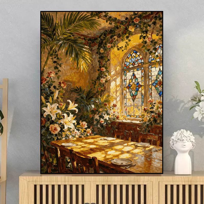 Abstract Sunset Wall Art Kalsten