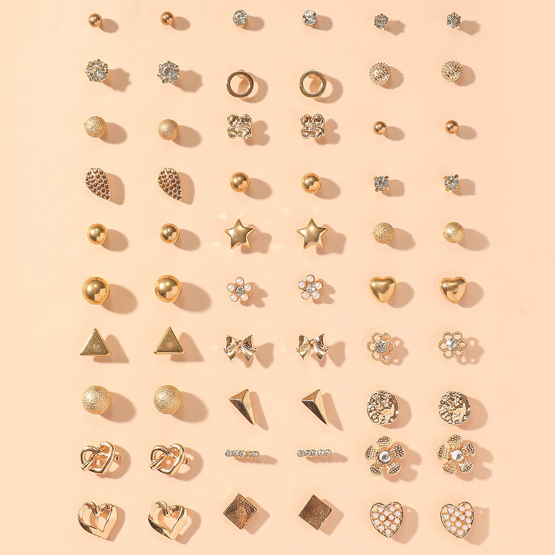 Earring set with gold accents Kalsten