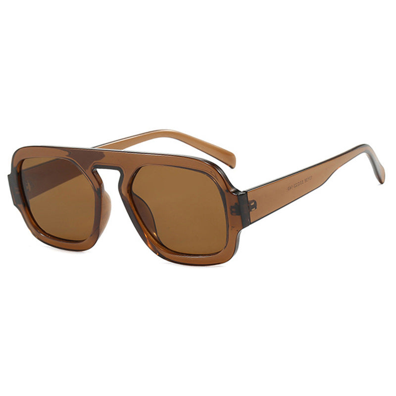 Ladies stylish square sunglasses with wide frame and UV protection Kalsten