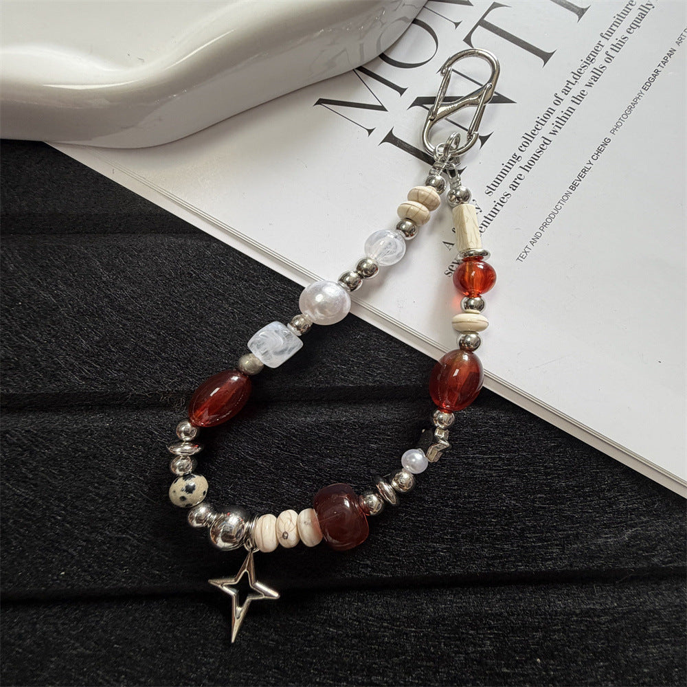 Stylish Beaded Keychain Kalsten