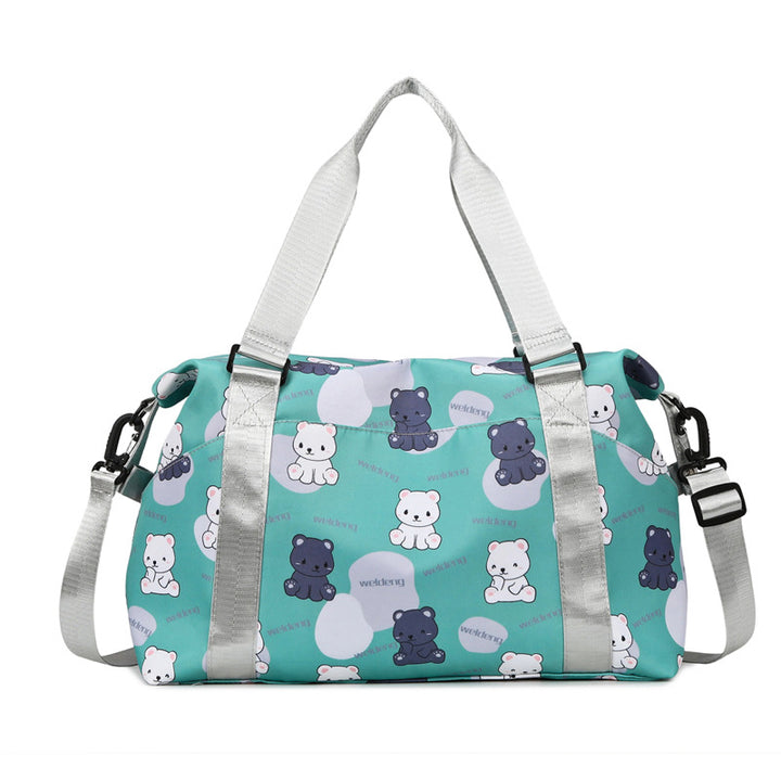 Cute Graphic Design Travel Duffle Bag