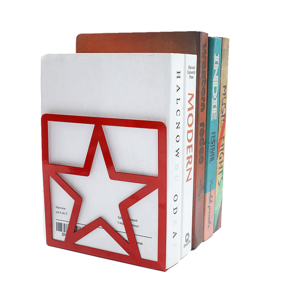 Star-Shaped Decorative Bookends