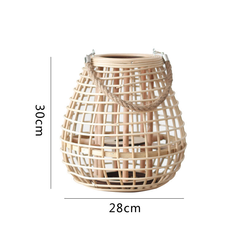 Decorative Rattan Lantern Kalsten