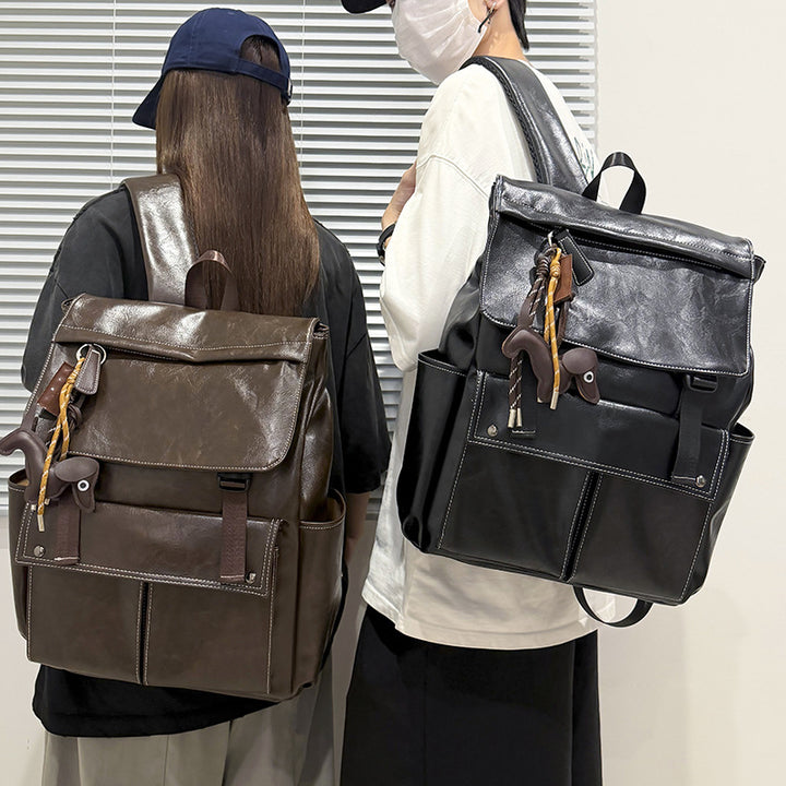 Stylish Genuine Leather Backpack