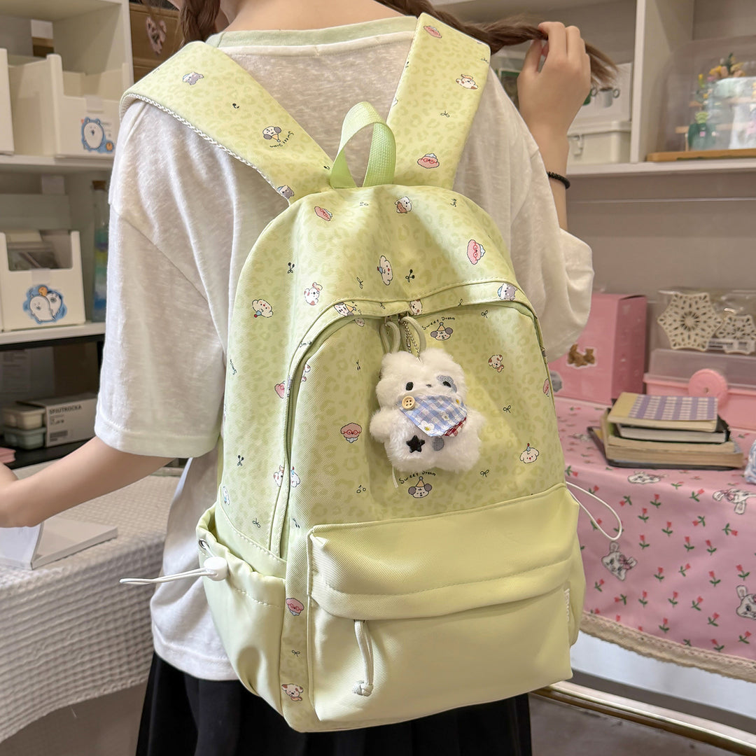 Cute Cartoon Animal Print Backpack Kalsten
