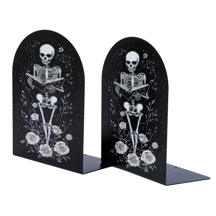 Skull Design Decorative Bookends