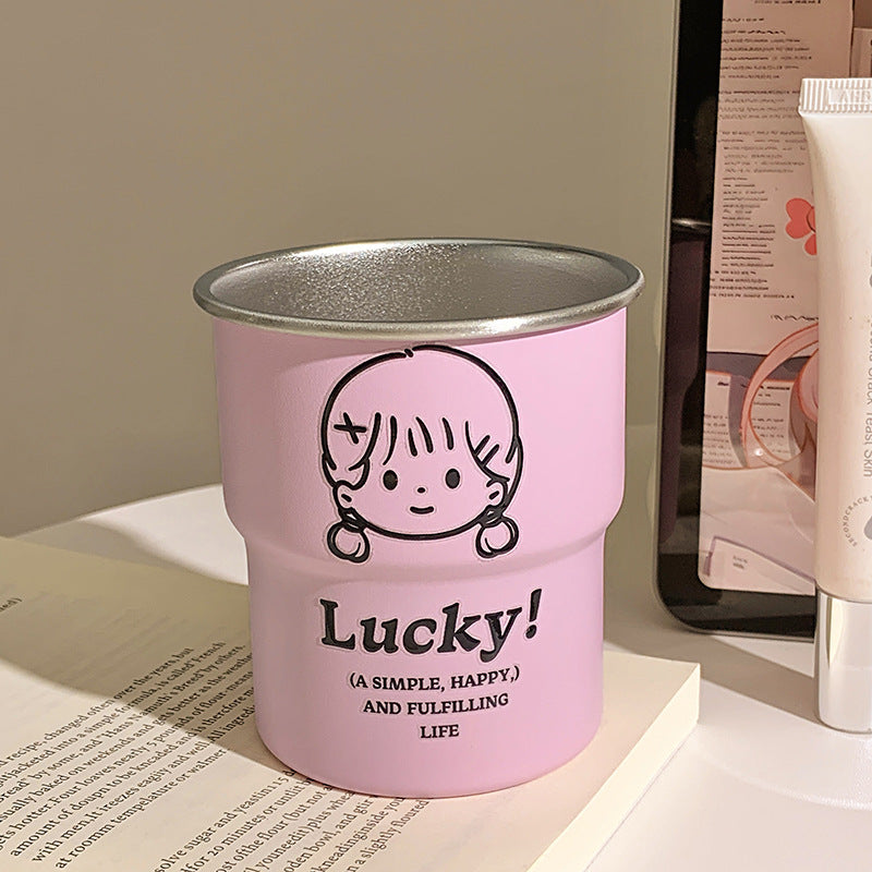 Ceramic mug with playful children's design Kalsten