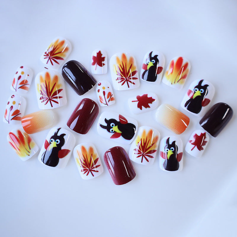 Festive Thanksgiving Nail Art Kit Kalsten