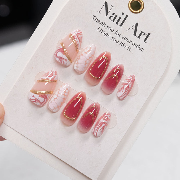Stylish Abstract Nail Art