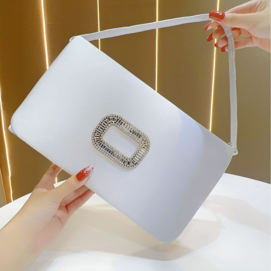 Elegant Satin Evening Purse