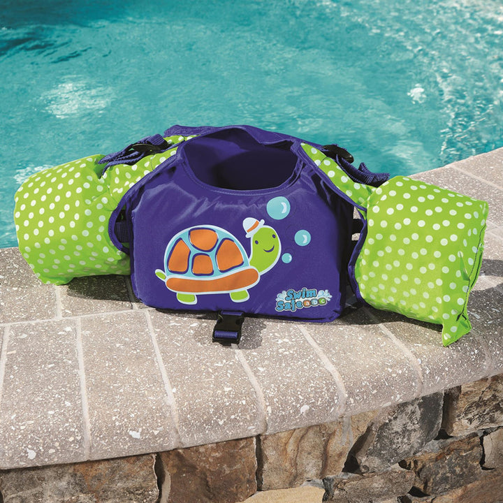 Women's swimming aid vest with integrated buoyancy bodies Kalsten