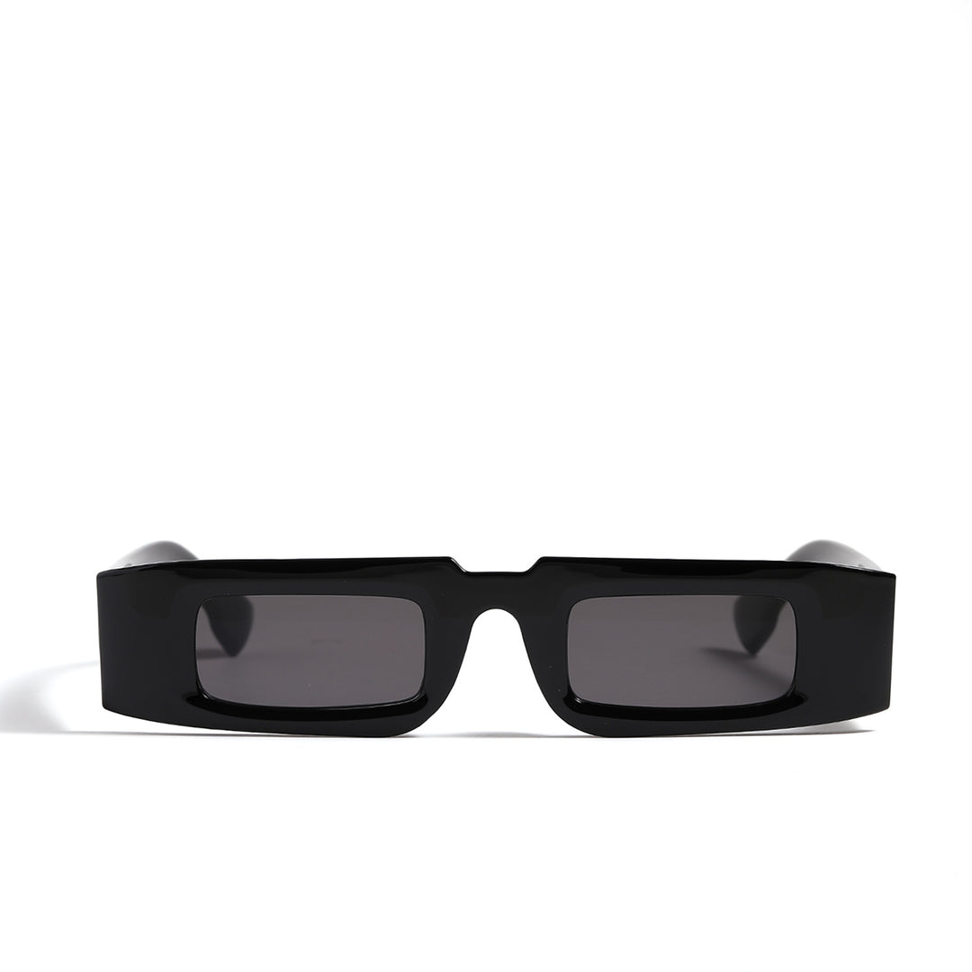 Women's fashionable geometric sunglasses with transparent frame and polarized lenses Kalsten