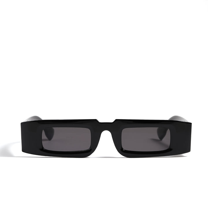 Women's fashionable geometric sunglasses with transparent frame and polarized lenses Kalsten