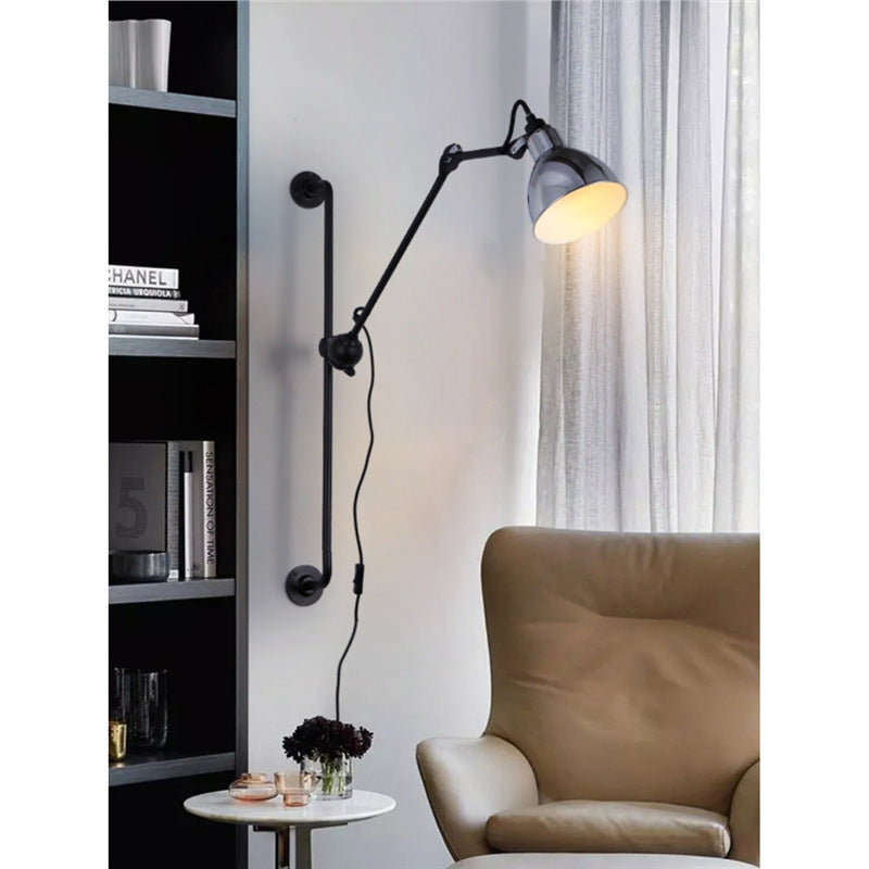Adjustable Wall-Mounted Task Lamp
