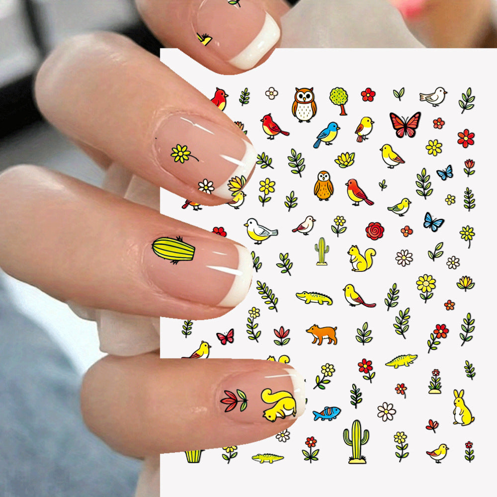 Cute Dog-Themed Nail Art Stickers