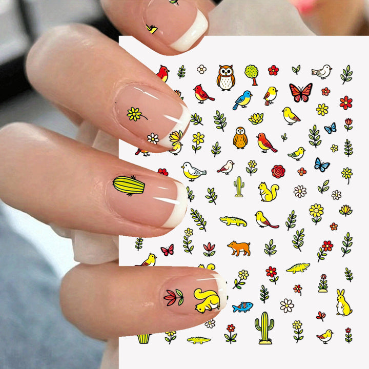 Cute Dog-Themed Nail Art Stickers