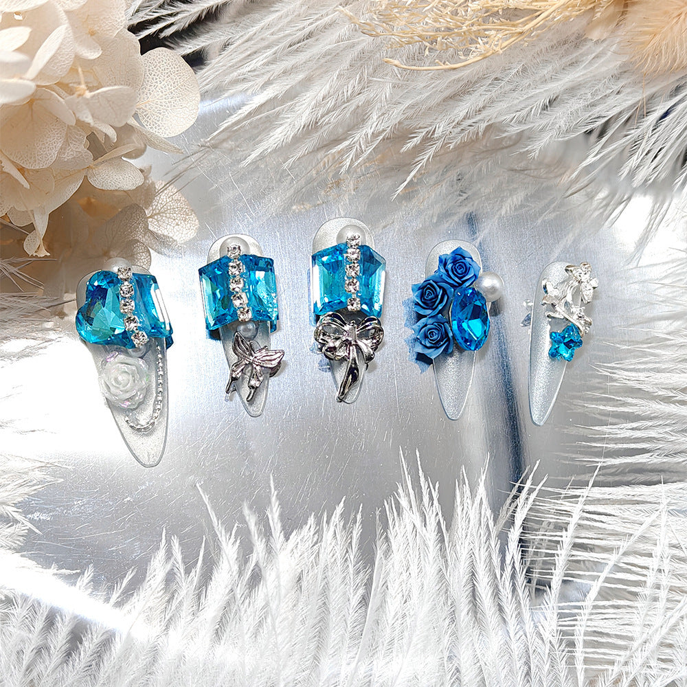 Nail Art Set with Glamorous Decorations Kalsten