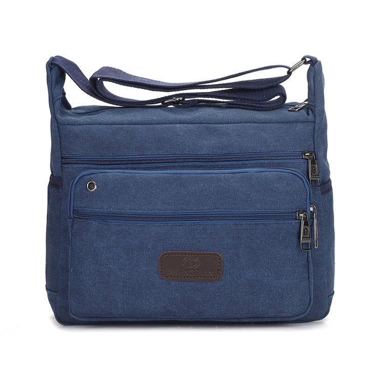 Versatile Canvas Messenger Bag