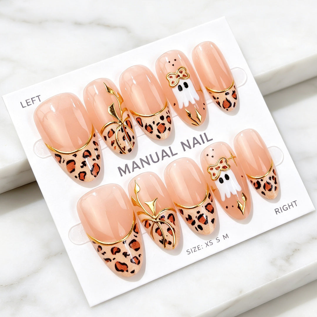Artistic Press-On Nail Set