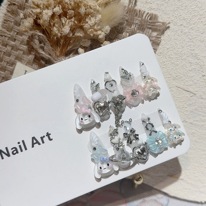 Playful Character-Themed Decorative Nail Art Kit