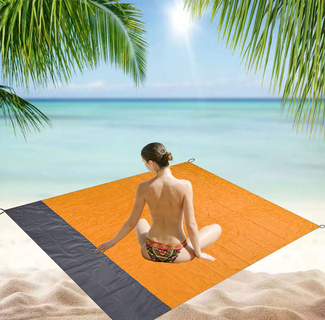 WoOutdoor Waterproof Beach Blanket Kalsten