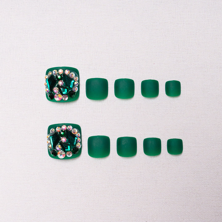 Decorative Rhinestone Pedicure Nail Art  1791110340