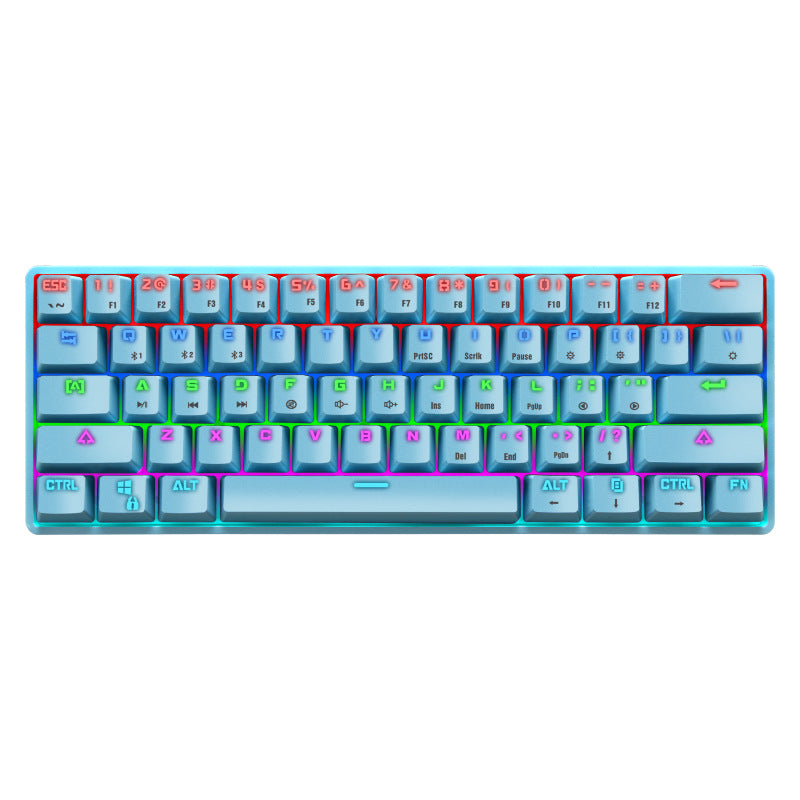 Compact Mechanical Gaming Keyboard with Backlit Keys Kalsten