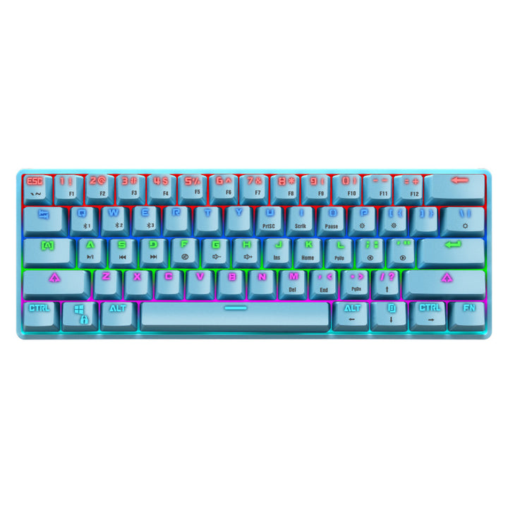 Compact Mechanical Gaming Keyboard with Backlit Keys Kalsten