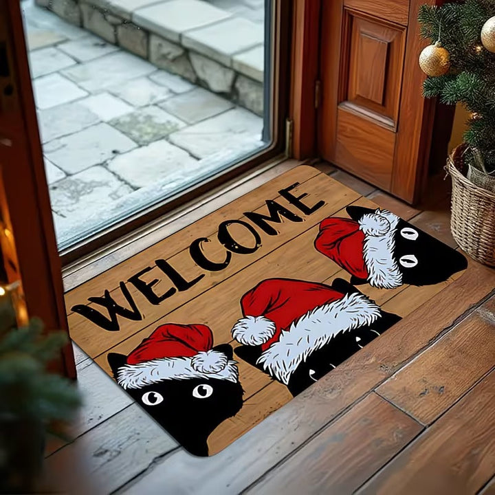 Holiday Welcome Mat