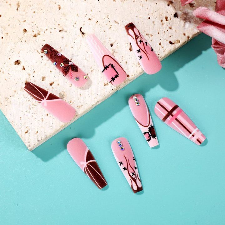 Elegant modern style artificial nails Kalsten