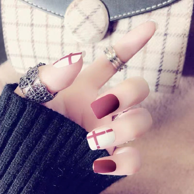 Premium Press-On Nail Art Set