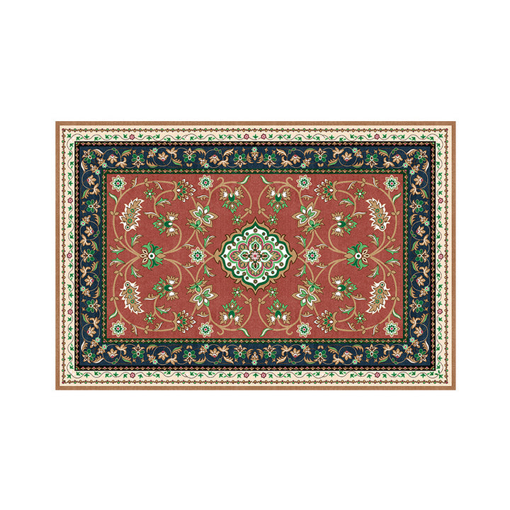 Floral-Patterned Luxury Bath Mat Kalsten