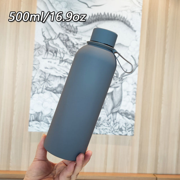 Ladies High Quality Stainless Steel Drinking Bottle with Non-Slip Grip Kalsten