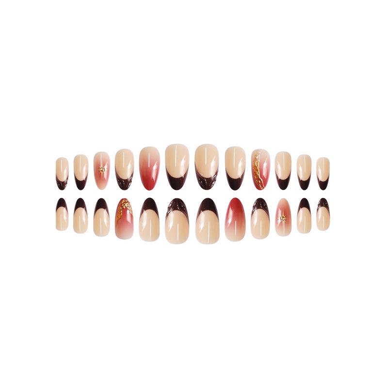 Artistic Gel Press-On Nail Art Kalsten