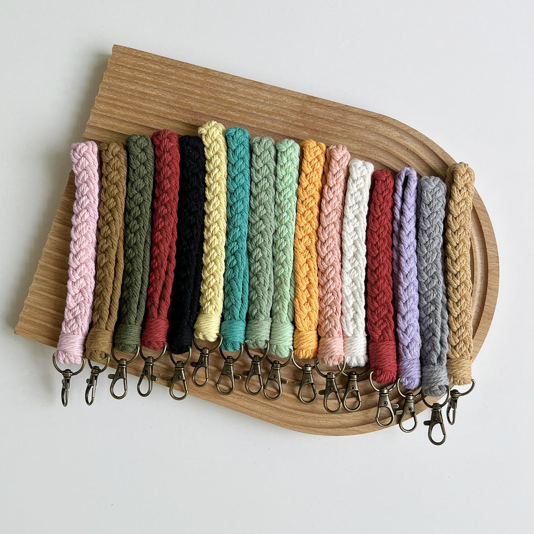 Braided Rope Keychain Holder Kalsten