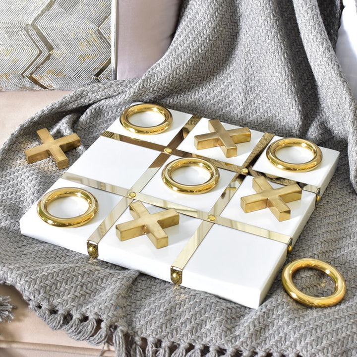 Elegant Decorative Tic-Tac-Toe Game