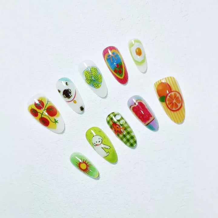 Artistic Themed Nail Art Set Kalsten