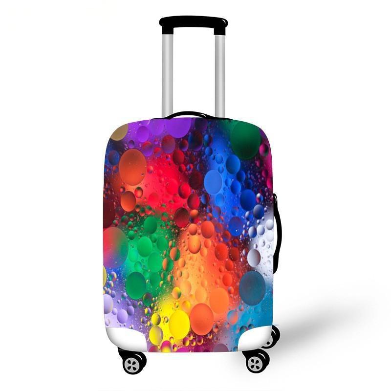 Women's hard shell suitcase with diverse floral design Kalsten
