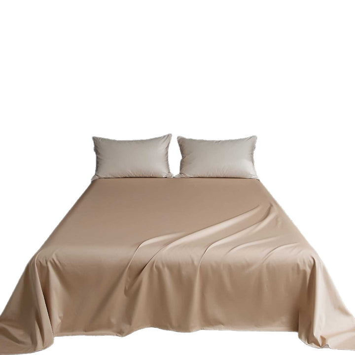 Reversible Premium Cotton Satin Bed Set with Silky Soft Finish