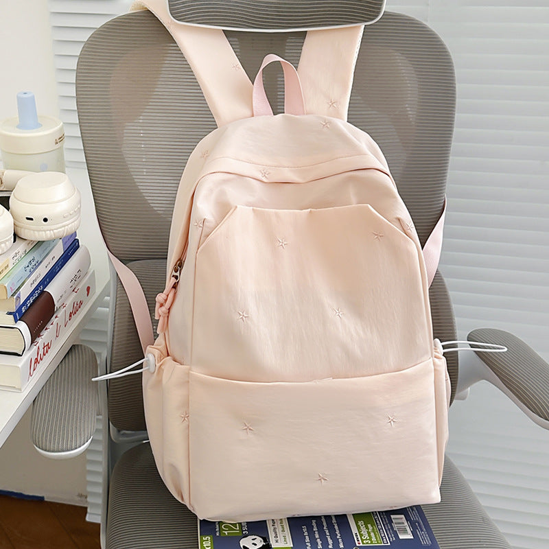 Elegant Embroidered Casual Backpack Kalsten