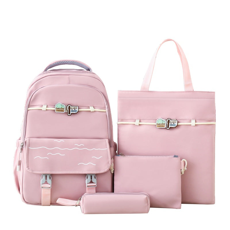 Multi-Compartment Travel Backpack Set